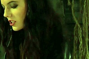 lesbian mistress and handmaidens explore bdsm with whipping and groping 😜