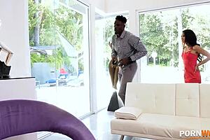naughty teen maya bijou sucking and fucking bbc realtor