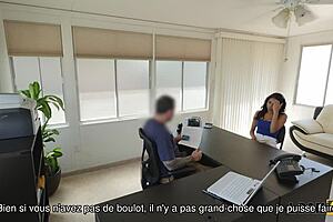 Young Naive Girl Applies For Loan