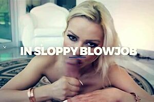 plumber satisfies brunette's oral cravings with deep cock