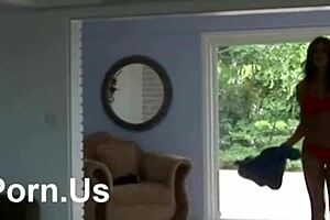 Big tits babe sucks dick passionately, licking and blowing with wild caught excitement!