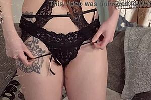 Scarlett mae having a lot of fun laughing kissing sucking and licking