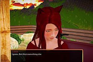 Redhead Teen With Big Ass And Tits Plays Game