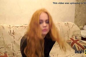 debt4k collector enjoys tender mouth and shaved pussy of adorable debtor