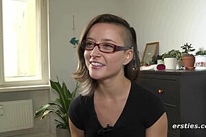 Ersties Brunette Babe Masturbates With Toys