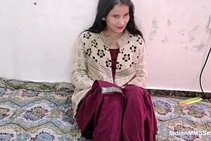 Indian village girlfriend homemade intimate moment