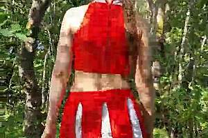 asmr seashore forest barefoot walking waves sound forest sound upskirt