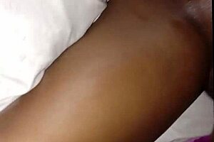 young african amateur swallows fingers and gets fucked homemade