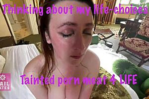 gail bates regretting her life-choices in misogyny kink roleplay