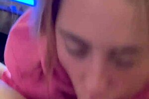 hoodie cumshot with choking and deepthroat in rough homemade.