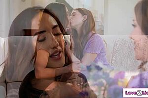 i feel so guilty letting the neighbor's young coed lick my pussy