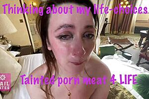 gail bates regretting her life-choices in misogyny kink roleplay