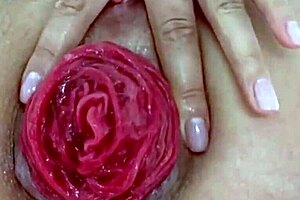 Destroyed anal juicy prolapse asshole close up play