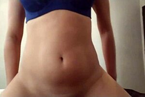 Hot babe rides cock to creampie climax