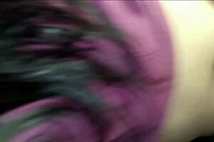 He pulls her hair and thrusts his cock deep into her anus, featuring a big-ass brunette Latina with big natural tits in intense anal action.