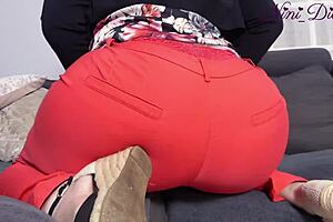 My hot milf finally gets her huge ass fucked rough