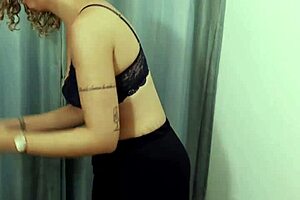 A Store Dressing Room Is Used By A Perverted Couple