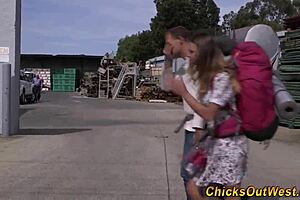 Cock sucking aussie girlfriend creampied