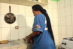 morning adventure with neighbor in african setting