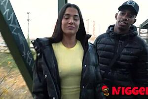 my friend nuria millan wants a black guy to fuck her ass