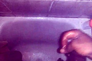 Jerking off in the shower!