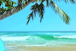 Hot Surprise On Beach With Agarabas And Olpr