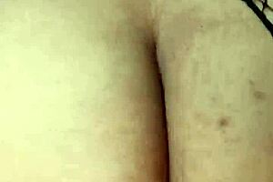 Feeling intense passion from the big movement of that cute Latin BBW ass in homemade video.