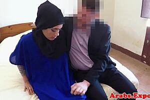 Cute arabic beauty with small tits getting banged 😘