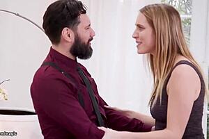 Feeling intense submission, the girlfriend and milf get anal fucked