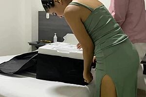 my friend wanna teach me to fuck a sex doll tantaly but she couldn't resist and asked me to fuck her too