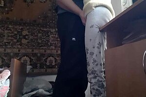 Gentle sensitive sex with lesbian hardness