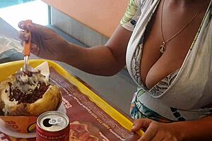 mini pussy found in shopping girl with tiny delight