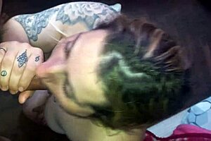 She loves swallowing that cumshot, doesn't she?