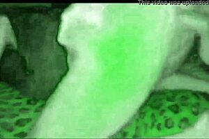 Getting this sexy slut pounded hard on night vision