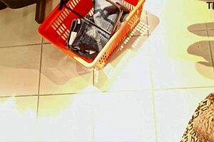 Nicoletta Confident 40-Year-Old Woman Visits Clothing Stores To Try Small Jeans Highlighting Gorgeous Curves