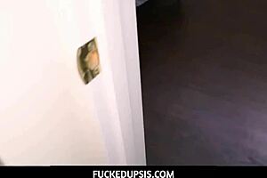 fuckedupsis - teen 18+ brooke bliss fools around with stepbro and they do taboo things