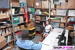 What happens when a burglar breaks into a shop and faces punishment