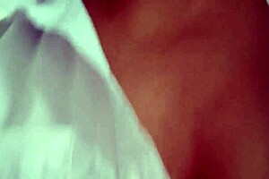 beautiful student getting excited while singing and doing homework