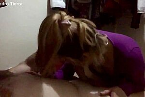 latina reverse cowgirl bouncing on his dick until she cums