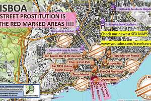 Explore Lisbon's sex map: streets, prostitutes, massage parlors, brothels! 😉