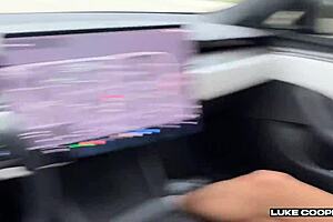 Nikki Nicole, the Beautiful Amateur, Fucks Roughly in Exchange for Driving Lessons