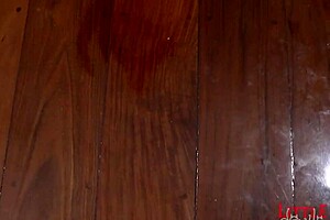 Blonde with big ass fucks the slut's tight hole