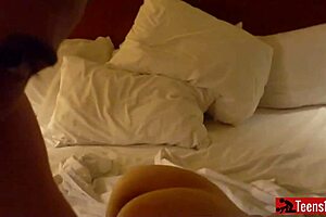 Girlfriend passionately sucks and rides her boyfriend's massive cock in high definition Spanish porn.