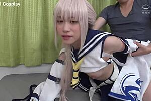 【最強属性】焦らしたら頂戴モードの美女ヒロイン姿の桐山結羽ちゃんがイキまくり！サンプル