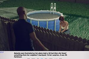 natasha naughty wife gets rough anal and creampie in 3some 😈