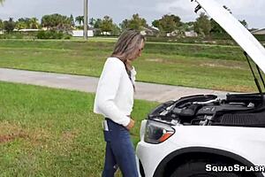 Nicky Rebel Pounds Milf Mandy Rhea's Shaved Pussy With Big Cock In Doggystyle!