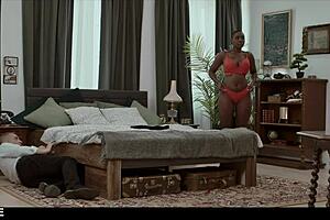 Time traveler face fucks natural black girl