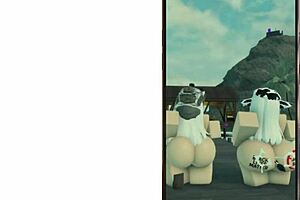 Cute Military Girl And Cute Cowgirl Perform Sexy Dance In Roblox