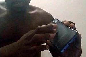 Feeling intense pleasure watching ebony solos while testing my new phone's quality.