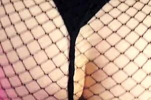 Naughty Cosplay Date in Pantyhose Gets Coated in Cum